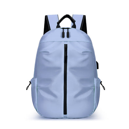 Travel Backpack with Multiple Compartments and Padded Straps, Water-Resistant Fabric