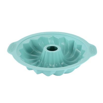 Food Grade Silicone Baking Mold with Nonstick Release and Decorative Pattern, Dishwasher Safe