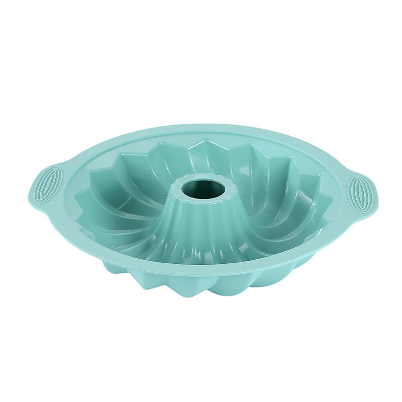 Food Grade Silicone Baking Mold with Nonstick Release and Decorative Pattern, Dishwasher Safe