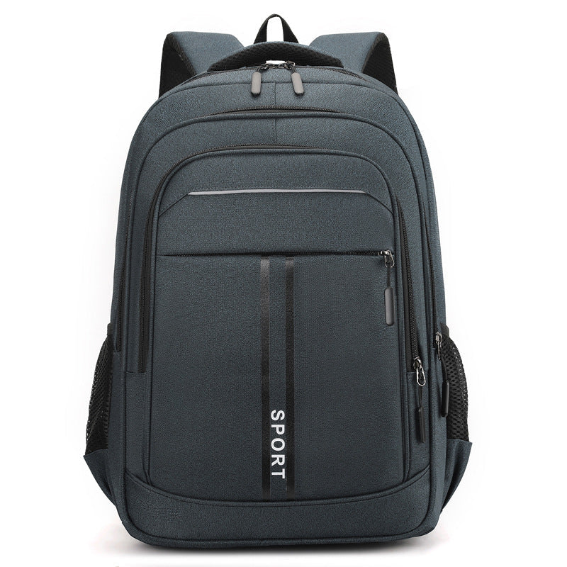 Water Resistant Backpack with Padded Laptop Sleeve and Multiple Compartments