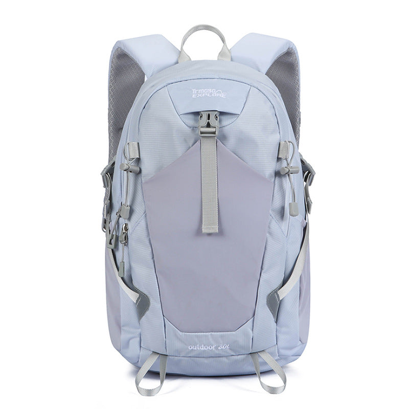 Hiking Backpack with Padded Straps and Ventilated Back Panel, Moisture Resistant