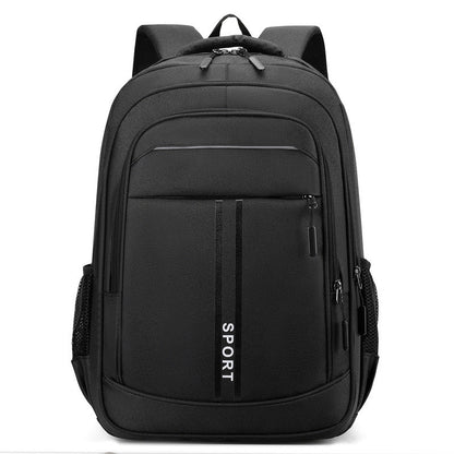 Water Resistant Backpack with Padded Laptop Sleeve and Multiple Compartments