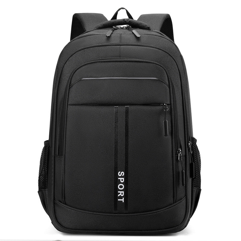 Water Resistant Backpack with Padded Laptop Sleeve and Multiple Compartments