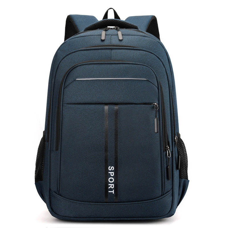Water Resistant Backpack with Padded Laptop Sleeve and Multiple Compartments