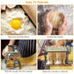 Manual Pasta Maker with 7 Thickness Settings and Dual Width Cutter