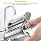 Manual Pasta Maker with 7 Thickness Settings and Dual Width Cutter