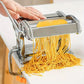 Manual Pasta Maker with 7 Thickness Settings and Dual Width Cutter
