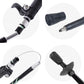 Folding Trekking Stick with Alloy Steel Shaft and Textured Grip Handle