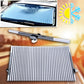 Foldable Car Window Sunshade with Reflective Heat Barrier and UV Protection