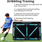 Soccer Training Mat with Numbered Grid and Elastic Cord for Footwork Drills