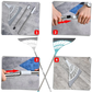 Extendable Rubber Broom with 53.1 Inch Reach and 12.2 Inch Blade for Multiple Surfaces