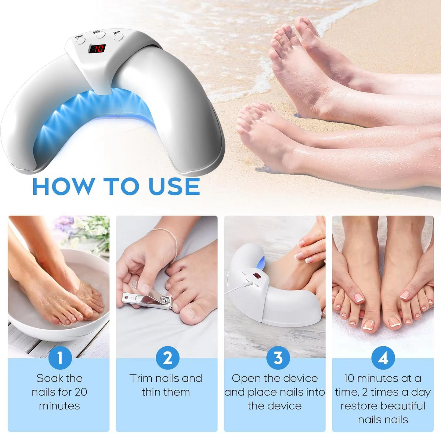 Advanced Nail Laser Treatment Device