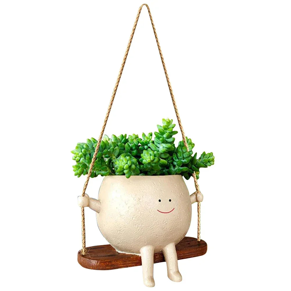 Happy Buddy Hanging Plant Pot - Image 7