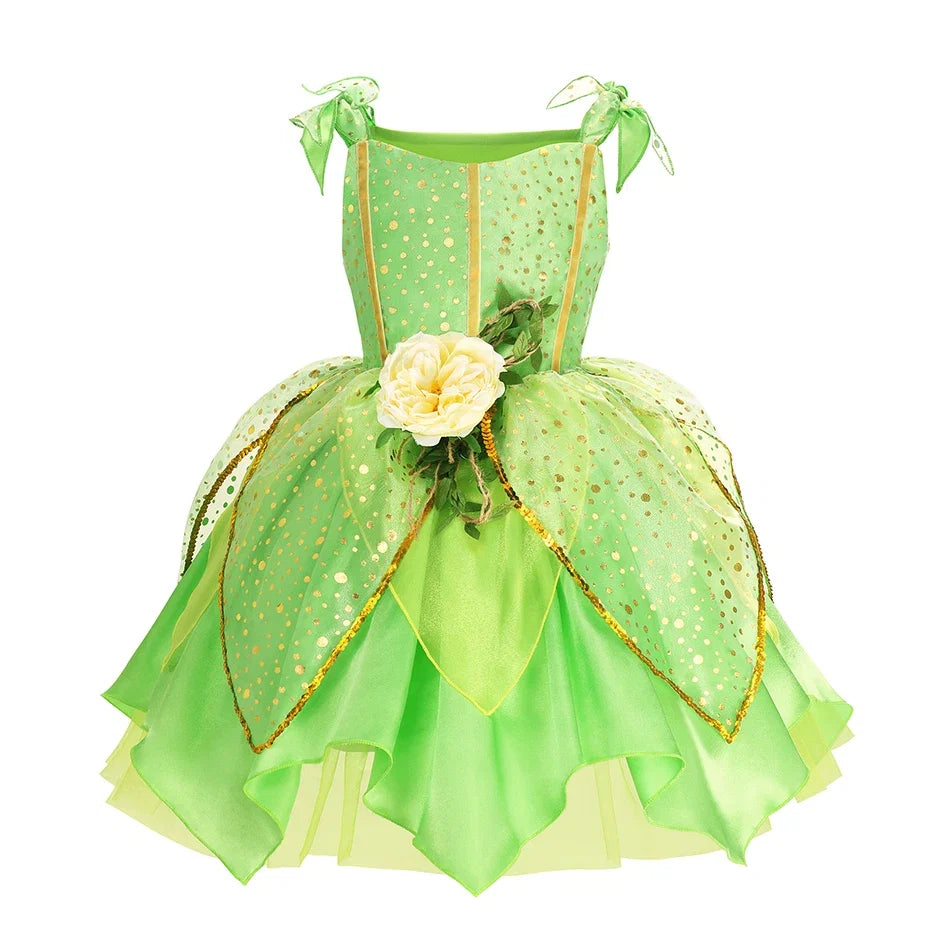 Sleeveless Cartoon Applique Dress with Sheath Silhouette and Mid Calf Length