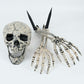Realistic Zombie Skeleton Garden Halloween Decor - Image 4