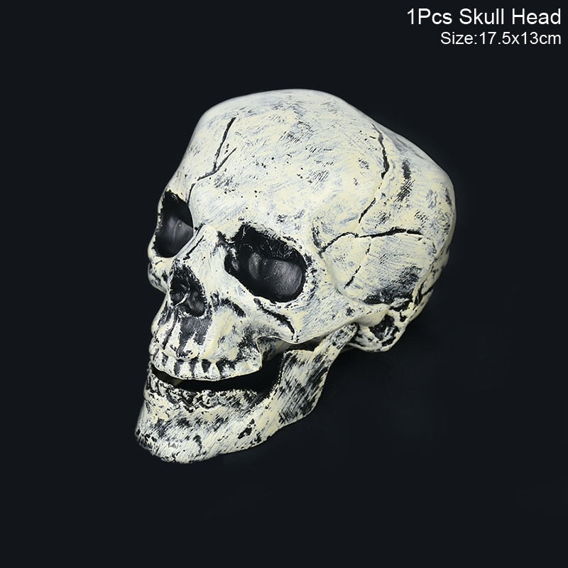 Realistic Zombie Skeleton Garden Halloween Decor - Image 7