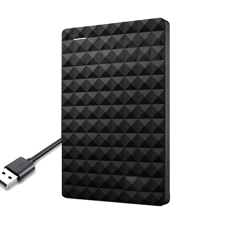 64GB External Storage Drive with Automatic Backup Software for Windows Computers