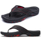 Mens Athletic Sandals with Orthopedic Arch Support and Cushioned Straps