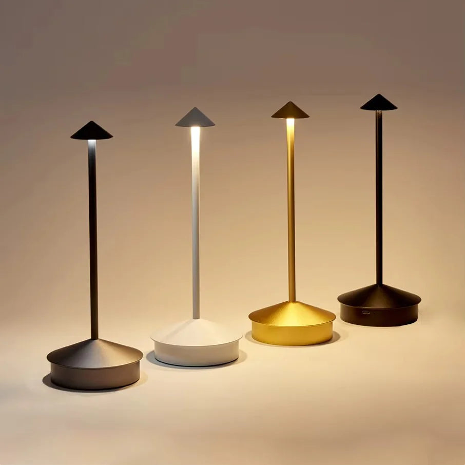 Rechargeable Touch Control LED Desk Lamp with Three Light Modes