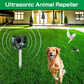 sjbackyard Solar Ultrasonic Animal Repeller for Gardens