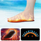 USB-Powered Carbon Fiber Heated Insoles with Even Heat Distribution for Men and Women