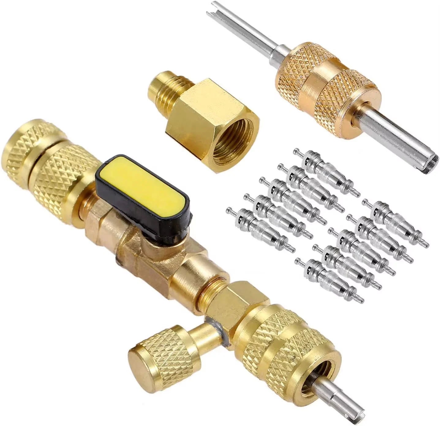 Professional Dual Size HVAC Valve Core Remover and Installer Tool