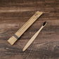 Bamboo Toothbrush Set with Soft Nylon Bristles and Naturally Antibacterial Handle, 10 Pack