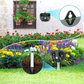 sjbackyard Solar Ultrasonic Animal Repeller for Gardens