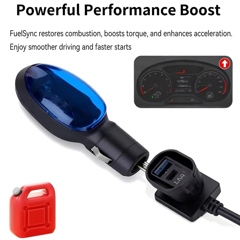 Car Fuel Economizer Plug-In Device for Reducing Gas Consumption