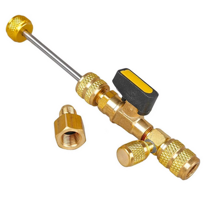 HVAC Valve Core Remover and Installer with Dual Port Compatibility