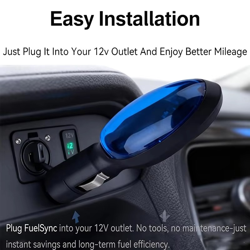 Car Fuel Economizer Plug-In Device for Reducing Gas Consumption