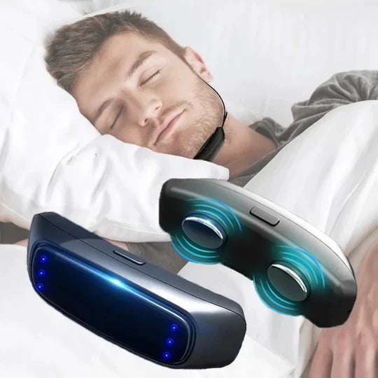 Sjbackyard Smart TENS Anti Snoring Chin Strap Device