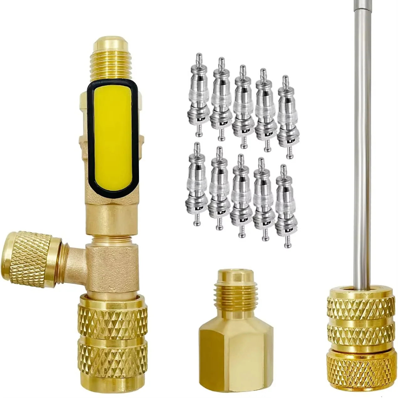 Professional Dual Size HVAC Valve Core Remover and Installer Tool