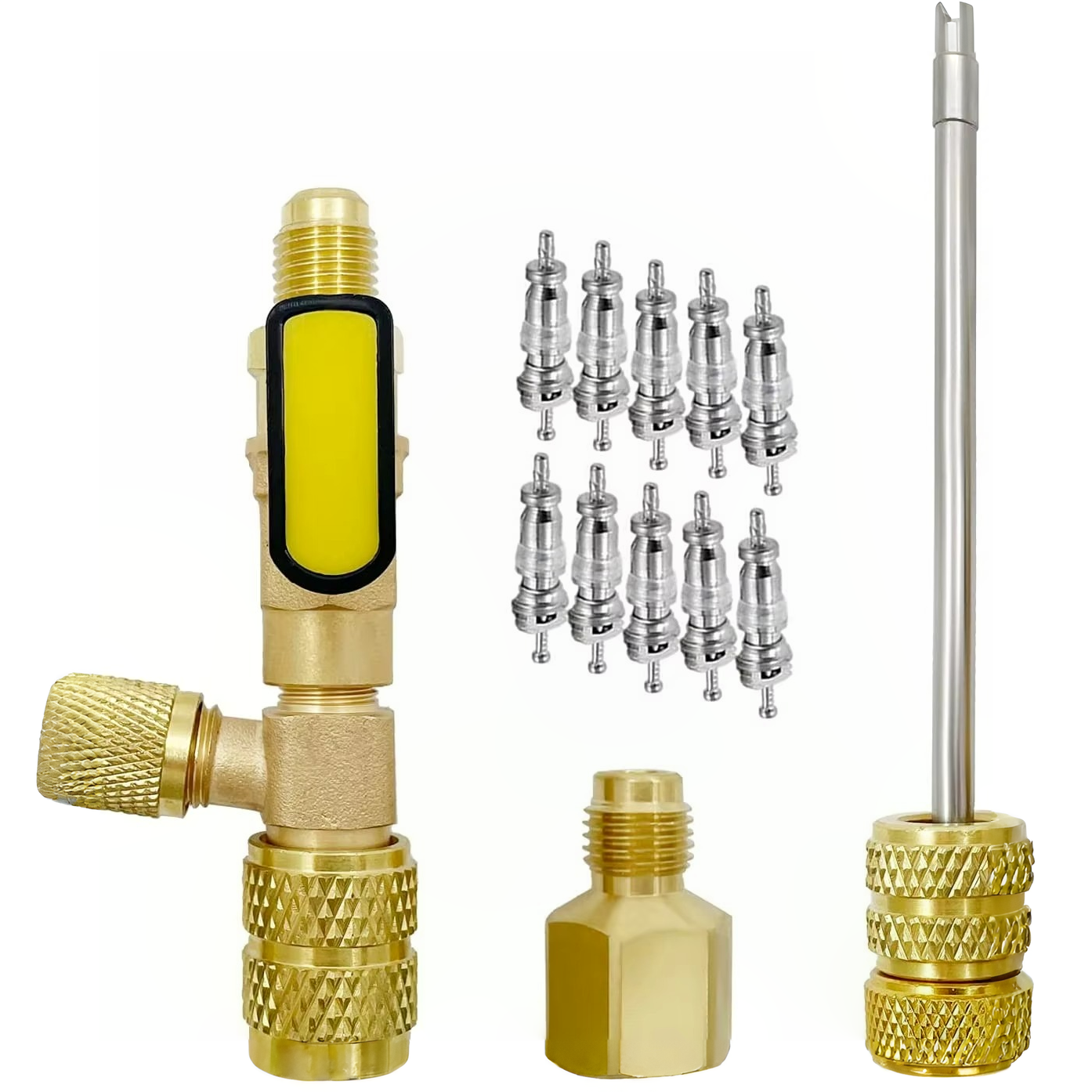 HVAC Valve Core Remover and Installer with Dual Port Compatibility
