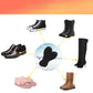 USB-Powered Carbon Fiber Heated Insoles with Even Heat Distribution for Men and Women