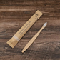 Bamboo Toothbrush Set with Soft Nylon Bristles and Naturally Antibacterial Handle, 10 Pack