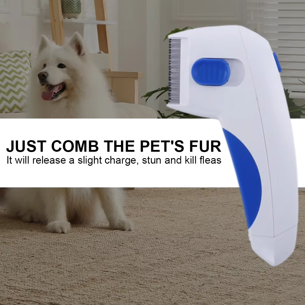 Gentle Electric Flea and Tick Remover for Dogs and Cats