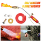 Propane Weed Torch with Trigger Valve Control and 24 Inch Handle, 10ft Hose