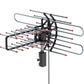 360 Degree Rotating Dual Frequency Outdoor TV Antenna with Dual Outputs