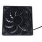 Solar-Powered Dual Exhaust Fans with 10W Panel and Metal Weather Cover