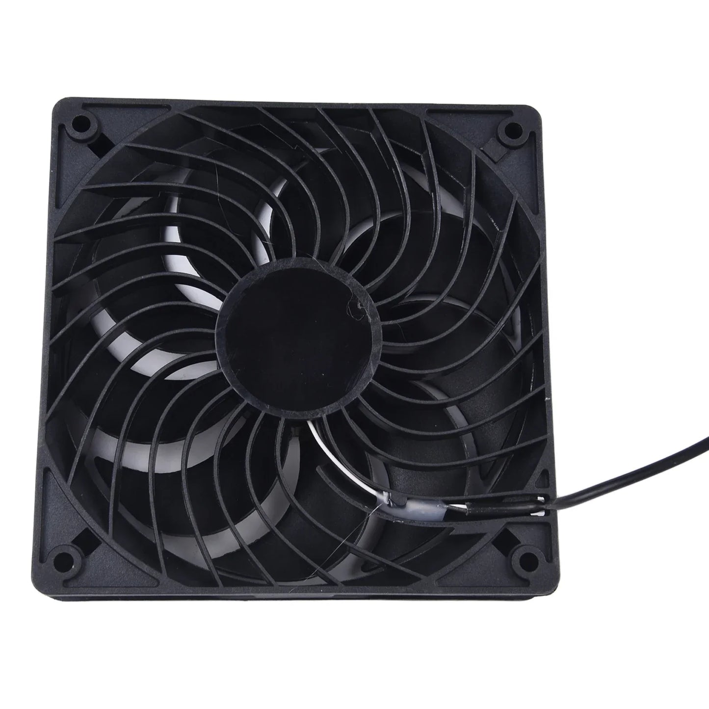 Solar-Powered Dual Exhaust Fans with 10W Panel and Metal Weather Cover