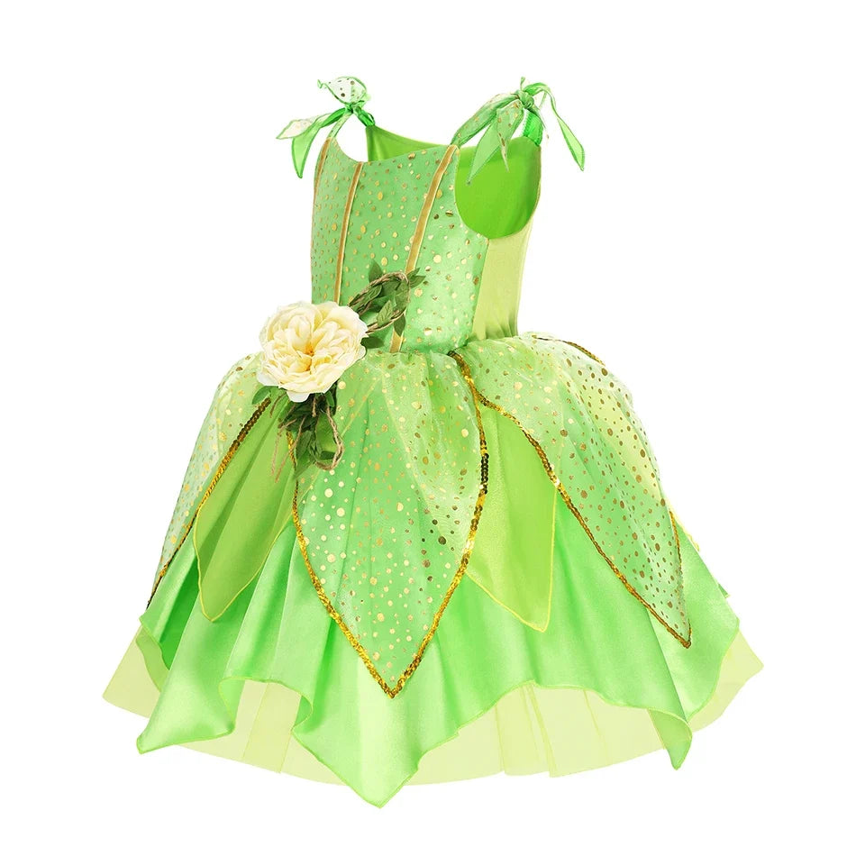 Sleeveless Cartoon Applique Dress with Sheath Silhouette and Mid Calf Length