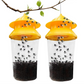 Outdoor Reusable Fly Trap for Patios, Gardens, and Backyards