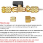 HVAC Valve Core Remover and Installer with Dual Port Compatibility
