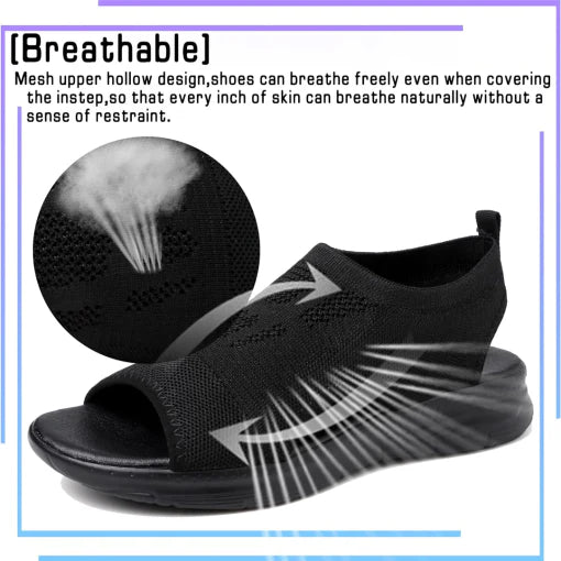 Sjbackyard Orthopedic Sport Sandals for Pain Relief Women