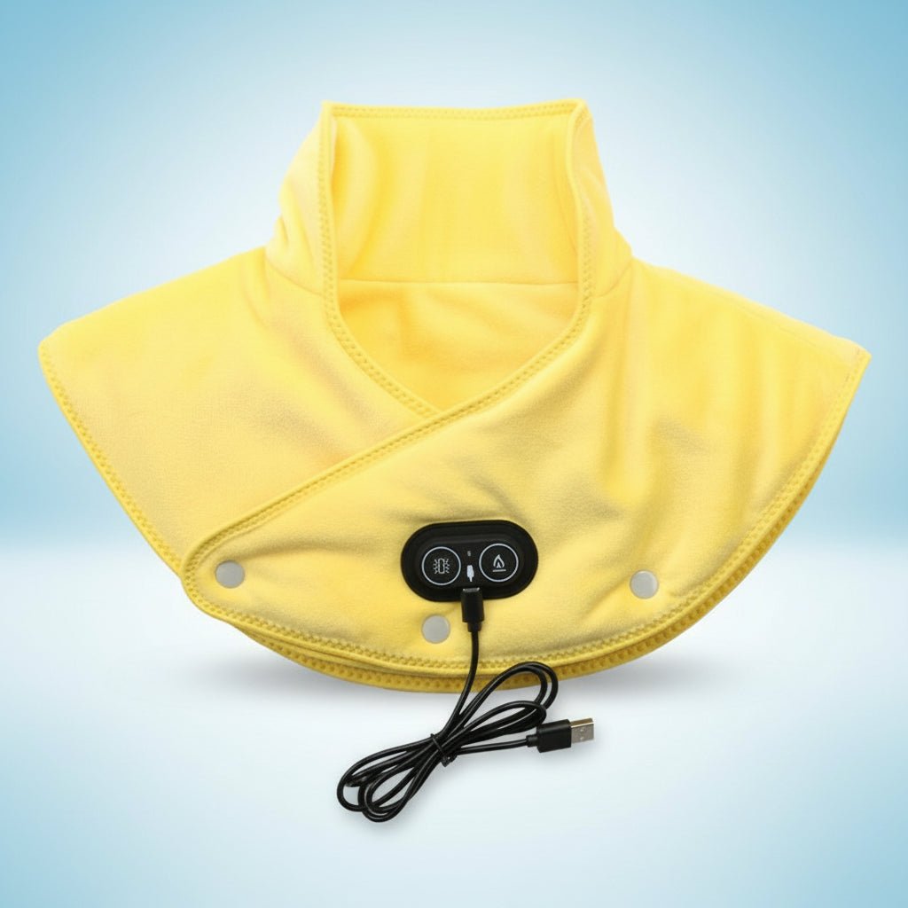 Neck Shoulder Heating Pad Vibration Massage - LICHTZOONE