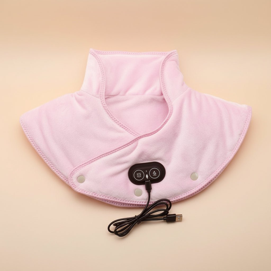 Neck Shoulder Heating Pad Vibration Massage - LICHTZOONE