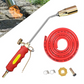 Propane Weed Torch with Trigger Valve Control and 24 Inch Handle, 10ft Hose