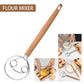 Bread Dough Whisk with Open Coil Design and Beechwood Handle