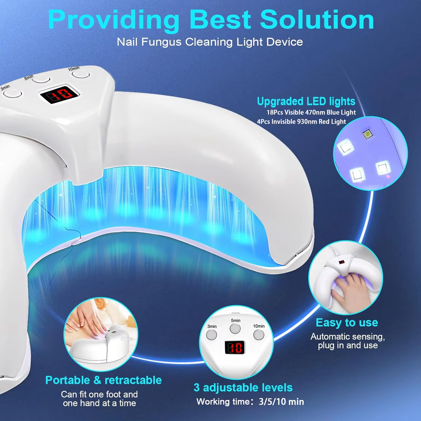 Advanced Nail Laser Treatment Device